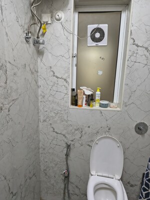 Bathroom in 2 BHK Apartment at Gagangiri Gagan 138, Kurla – for Rent