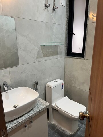 Bathroom in 2 BHK Builder Floor at Sector 15 ii – for Rent