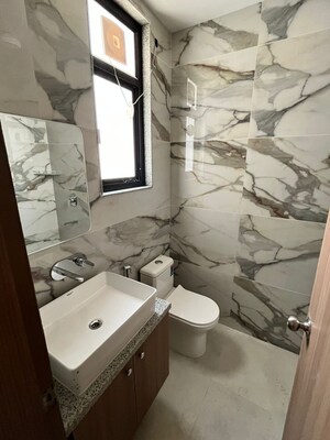 Bathroom in 2 BHK Builder Floor at Sector 15 ii – for Rent