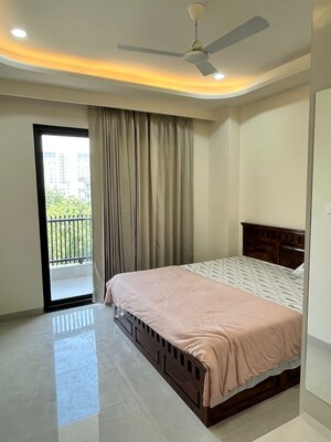 Bedroom in 2 BHK Builder Floor at Sector 15 ii – for Rent