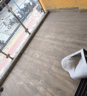 Balcony in 3 BHK Apartment at Durga Imperial, Kalyan East – for Rent