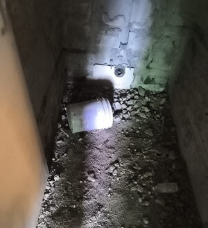 Bathroom in 3 BHK Apartment at Durga Imperial, Kalyan East – for Rent