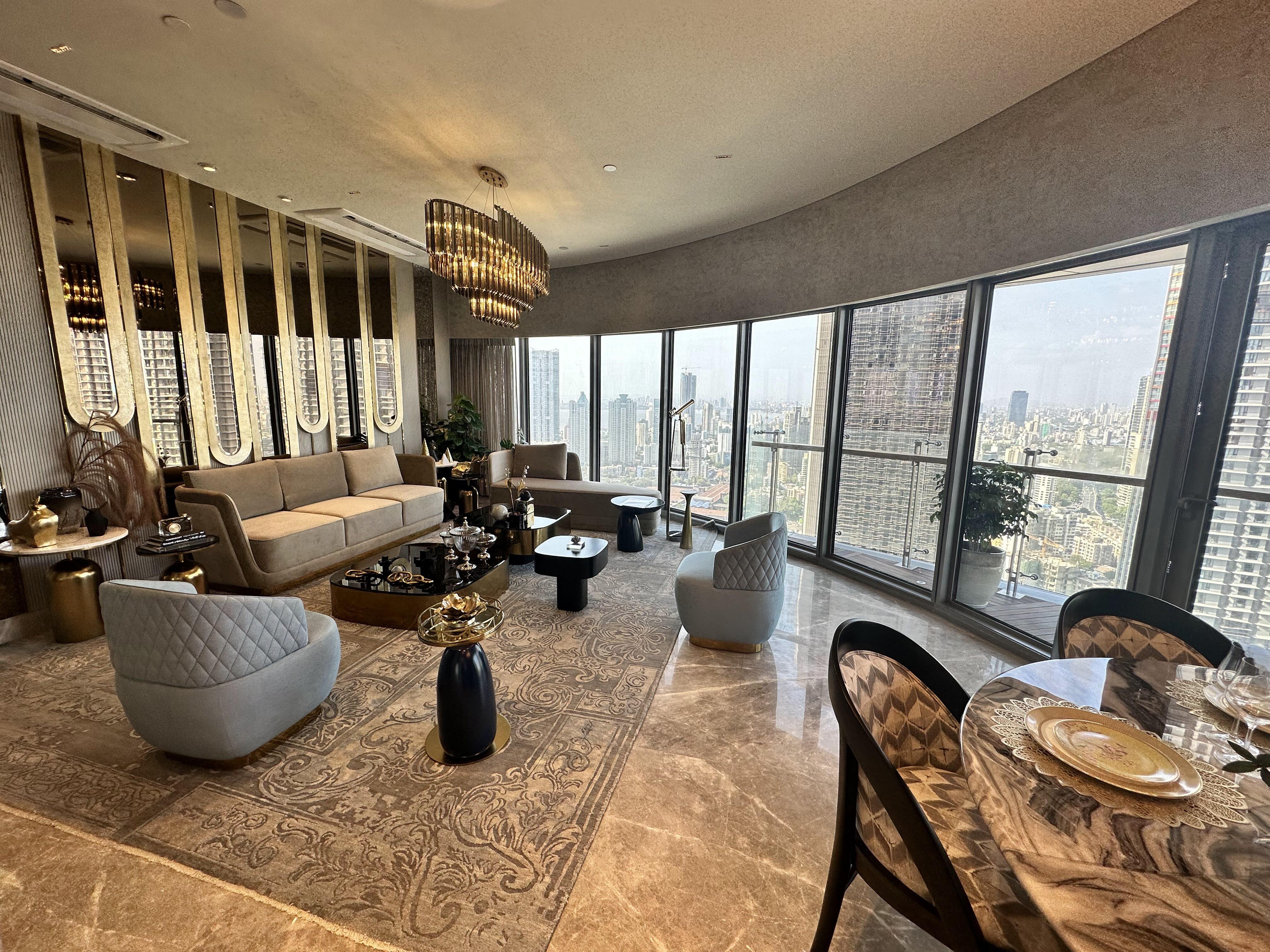 3 BHK + Servant Room Apartment For Rent in Upper Worli, Mumbai