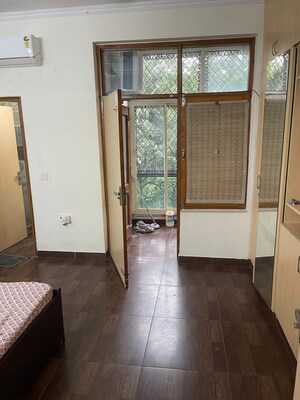 Balcony in 3 BHK Builder Floor at Lajpat Nagar – for Rent