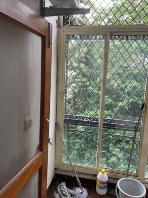 Balcony in 3 BHK Builder Floor at Lajpat Nagar – for Rent