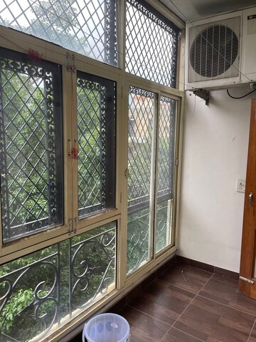 Balcony in 3 BHK Builder Floor at Lajpat Nagar – for Rent