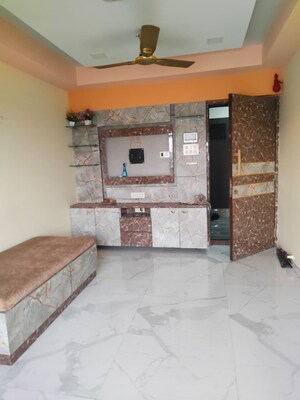 Living Room in 2 BHK Apartment at Blumen Apartments, Vikhroli West – for Rent