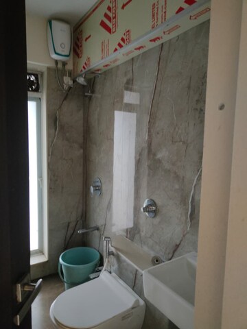 Bathroom in 2 BHK Apartment at Blumen Apartments, Vikhroli West – for Rent