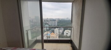 Balcony in 2 BHK Apartment at Lodha Aurum Grande, Kanjurmarg East – for Rent