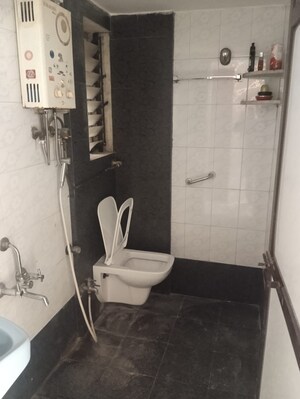 Bathroom in 3 BHK Villa at Unnat Nagar 43-44, Goregaon West – for Rent