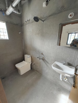 Bathroom in 2 BHK Builder Floor at Swastika Residency Indiranagar, Indiranagar – for Rent