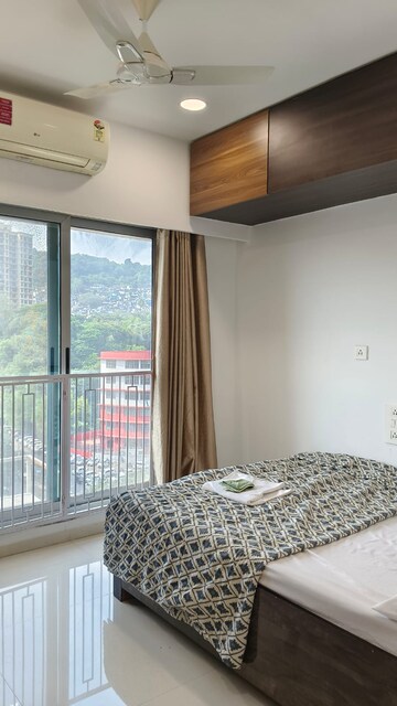 Master Bedroom in 2 BHK Apartment at Mayfair The View, Vikhroli West – for Rent