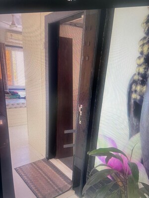 Bathroom in 3 BHK Apartment at Anmol Enclave, Goregaon West – for Rent