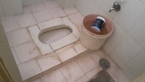 Bathroom in 1 BHK Independent House at Rt Nagar – for Rent