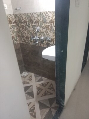 Bathroom in 2 BHK Apartment at Mehta Amrut Shrishti, Bhandup West – for Rent