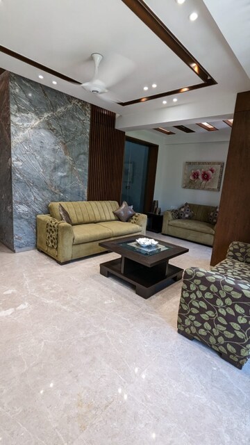 Living Room in 3 BHK Builder Floor at Kalkaji – for Rent