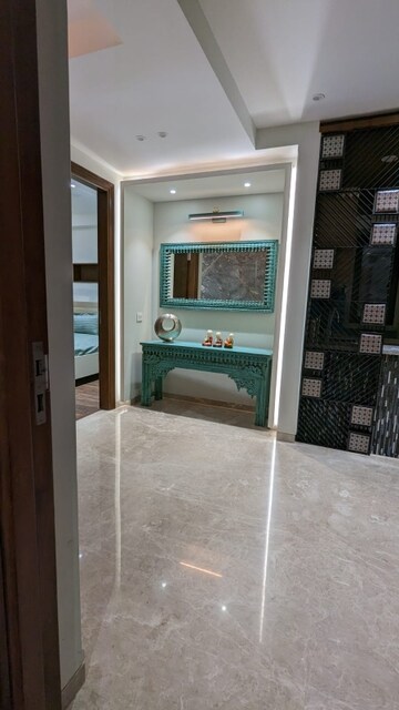 Living Room in 3 BHK Builder Floor at Kalkaji – for Rent