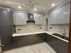 Kitchen in 4 BHK Builder Floor at Arya Chittaranjan Park, Kalkaji – for Rent