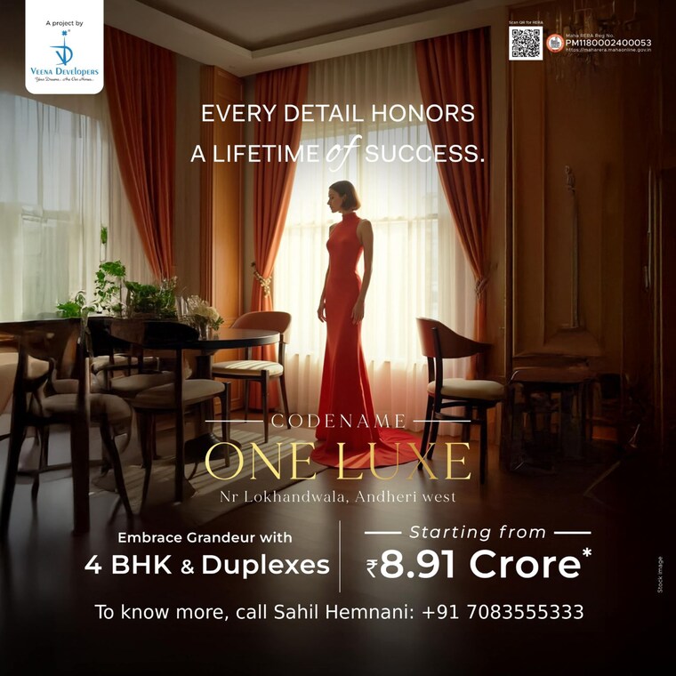 Other, veena-insignia 4 Bedroom 1699 Sq.Ft. Apartment In Adarsh Nagar Mumbai 9300100