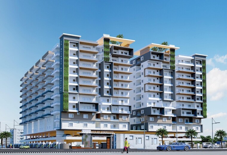 Exterior View, endeco-ts-heights 3 Bedroom 1830 Sq.Ft. Apartment In Moti Nagar Hyderabad 9300107