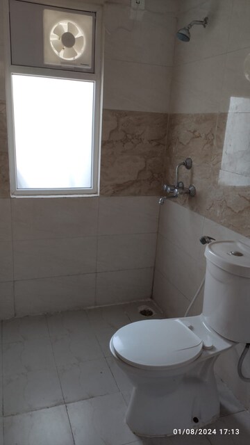 Bathroom in 2 BHK Apartment at Panchsheel Greens II, Sector 16 Greater Noida – for Rent