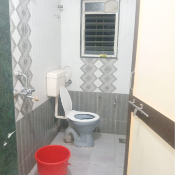 Bathroom in 1 BHK Builder Floor at Ganesh Krupa Chinchwad, Anand Nagar Chinchwad – for Rent