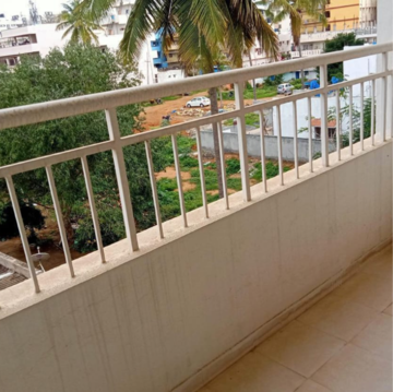 Balcony in 2 BHK Apartment at Godrej E City, Doddathoguru – for Rent