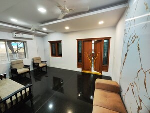 Living Room in 5 BHK Villa at Aparna Orchids, Madhapur – for Rent