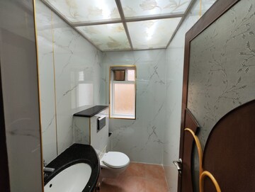 Bathroom in 5 BHK Villa at Aparna Orchids, Madhapur – for Rent