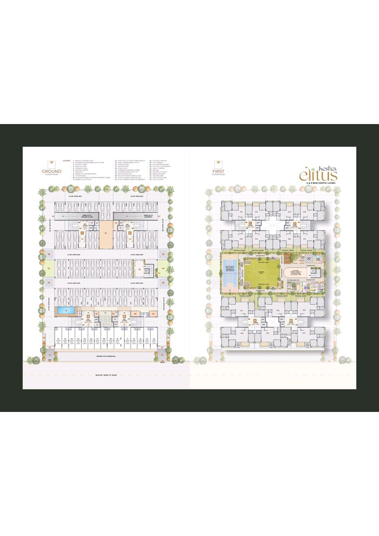 Master Plan, randesan 4 Bedroom 2880 Sq.Ft. Builder Floor In Randesan Gandhinagar 9300150