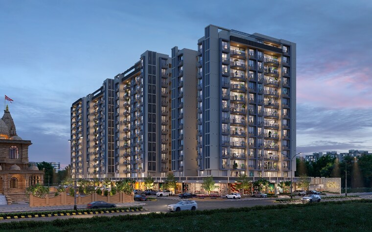 Exterior View, sargasan 3 Bedroom 2160 Sq.Ft. Builder Floor In Sargasan Gandhinagar 9300153
