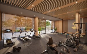 Gym in 3 BHK Builder Floor at Sargasan – for Sale