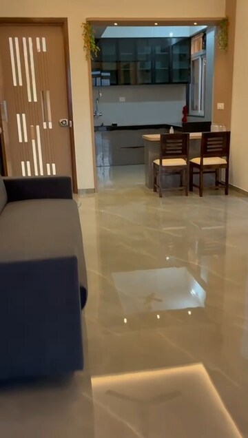 Living Room in 3 BHK Apartment at Gami Asters, Ghansoli – for Rent