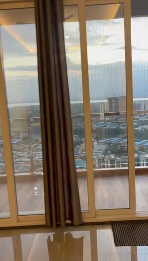 Balcony in 3 BHK Apartment at Gami Asters, Ghansoli – for Rent