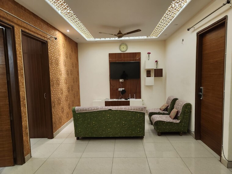 Living Room, pir machalla 3 Bedroom 1450 Sq.Ft. Builder Floor In Pir Machalla Zirakpur 9300155