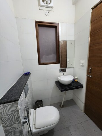 Bathroom in 3 BHK Builder Floor at Pir Machalla – for Rent
