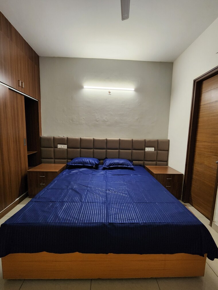 Bedroom, pir machalla 3 Bedroom 1450 Sq.Ft. Builder Floor In Pir Machalla Zirakpur 9300155