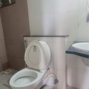 Bathroom in 2 BHK Apartment at Ganga Vertica, Neeladri Nagar – for Rent