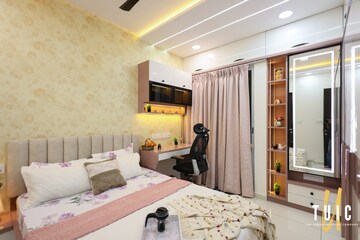 Bedroom in 2 BHK Apartment at Yashwin Orrizonte, Kharadi – for Rent