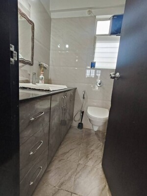 Bathroom in 2 BHK Apartment at Kolte Patil Tuscan Estate, Kharadi – for Rent