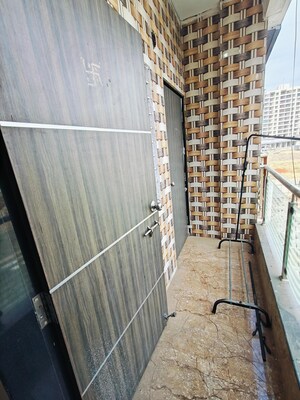 Staircase in 1 BHK Apartment at Madhuban Satin Brick, Kharadi – for Rent