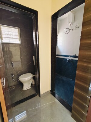 Bathroom in 1 BHK Apartment at SSD Sai Enclave, Kharadi – for Rent