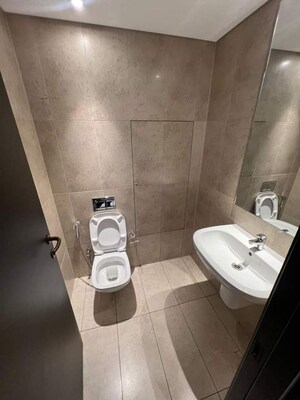 Bathroom in 2 BHK Apartment at Majestique Towers, Kharadi – for Rent