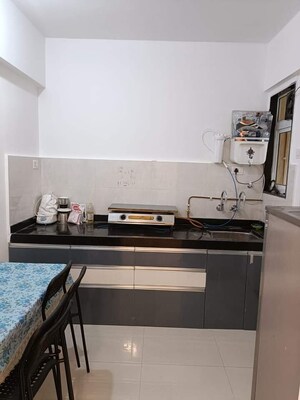Kitchen in 2 BHK Apartment at Majestique Towers, Kharadi – for Rent