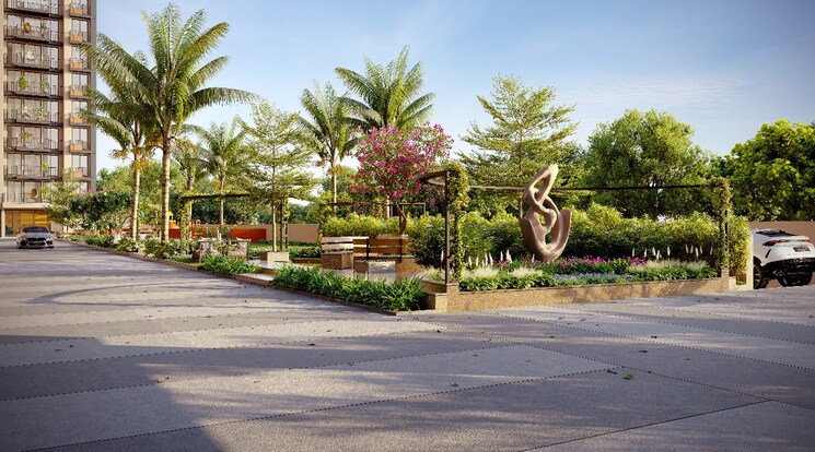 Garden, sargaasan 2 Bedroom 1683 Sq.Ft. Builder Floor In Sargaasan Gandhinagar 9300205