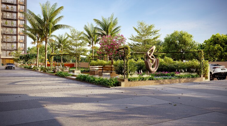 Garden, sargaasan 2 Bedroom 1683 Sq.Ft. Builder Floor In Sargaasan Gandhinagar 9300205