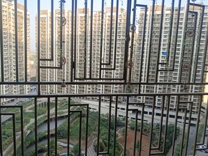Balcony in 2 BHK Apartment at Regency Anantam, Dombivli East – for Rent