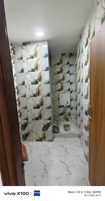 Bathroom in 3 BHK Apartment at Shaheen Bagh – for Sale