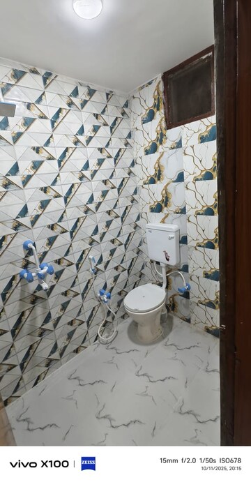 Bathroom in 3 BHK Apartment at Shaheen Bagh – for Sale