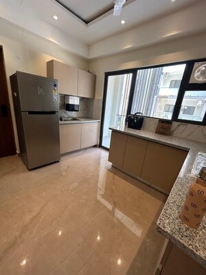 Kitchen in 2 BHK Builder Floor at Suncity Vatsal Valley, Gwal Pahari – for Rent